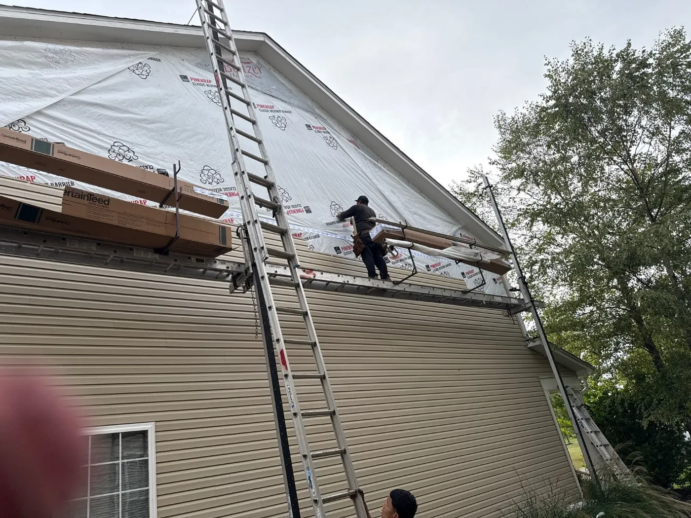 Membrane repair completed in Brendonwood